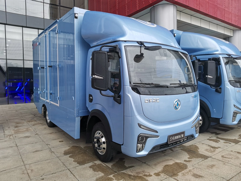 EU Approved 3tons 5tons New Electric Drive Van Cargo Truck